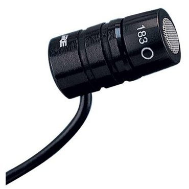Микрофон проводной Shure MX183 разъем XLR 3 pin M черный 70548₽