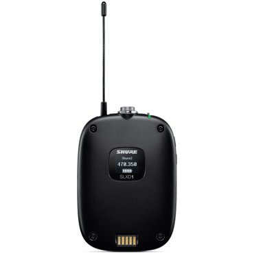 SHURE SLXD1 H56 цифровой беспроводной поясной передатчик 470-638 МГц рабочий диапазон 518-562 МГц разъем TQGTA4F Черный 36556₽