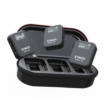 Synco G2A2 PRO беспроводная микрофонная система 24ГГц 2 передатчика с кейсом-зарядкой 19990₽