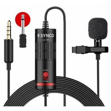 Synco Lav-S6 Петличный микрофон 2184₽