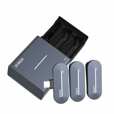 Synco P2SL P2L Радиосистема 24 ГГц приемник 2 передатчика футляр-зарядка Lighting iPhone 9890₽