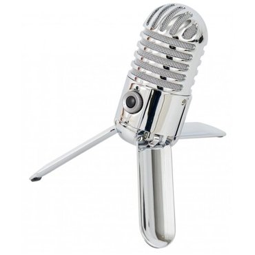 Микрофон проводной Samson Meteor USB разъем mini jack 35 mm серебристый 1 шт 6180₽