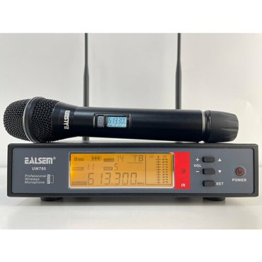 Вокальный радиомикрофон Ealsem UW-780 с кейсом 6600₽