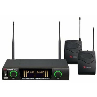VOLTA US-2H 50575622665 Микрофонная радиосистема UHF с двумя головными микрофонами 15246₽