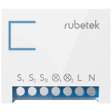 Блок управления освещением и бытовыми приборами Rubetek 2 канала RE-3315 3490₽