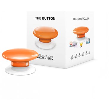 Fibaro Кнопка FIBARO The Button оранжевая 6809₽