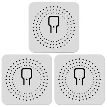 Комплект из 3 Умных Wi-Fi реле Ya-S05-3 16А 1790₽