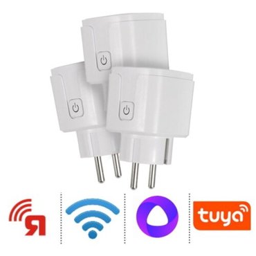 Комплект из 3 умных Wi-Fi розеток Я Смарт Yа-SM16 1980₽