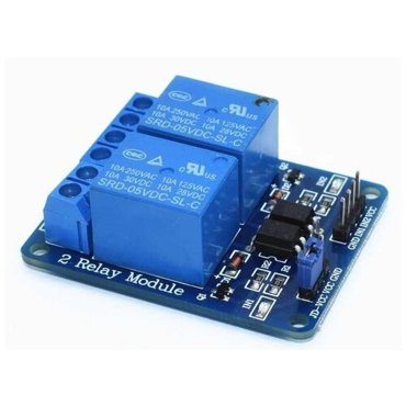 Модуль реле 2-х канальный 5V 301₽