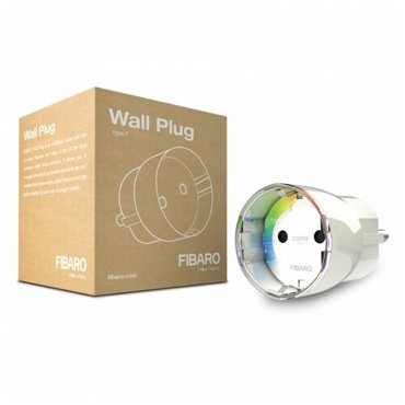 Модуль-выключатель в розетку FIBARO Wall Plug с измерением энергопотребления 7870₽