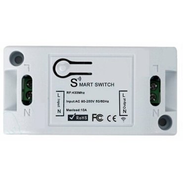 Радиореле Wi-Fi RF 433 Мгц 10A 220B 1190₽