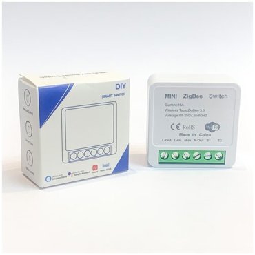Умное ZigBee реле Tuya 16A - работает с Яндекс Алисой 890₽