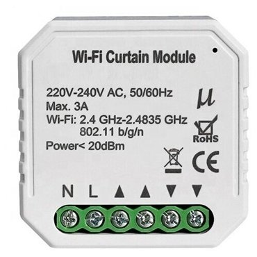 Умный Wi-Fi микромодуль управления шторами Ya-C01 1390₽