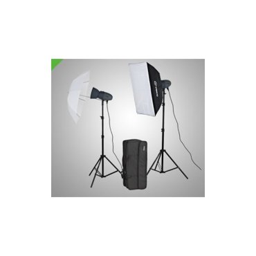 Профессиональный комплект импульсного света Visico VL PLUS 400 SoftboxUmbrella kit с сумкой 36790₽