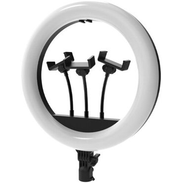 Лампа кольцевая Ritmix RRL-360 192 диода диаметр 36см держатель для 3х телефонов 1686₽