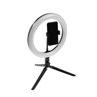 Luazon Home Светодиодная кольцевая лампа на штативе LuazON CB-31 10 26 см 20 Вт 3 режима USB 1189₽