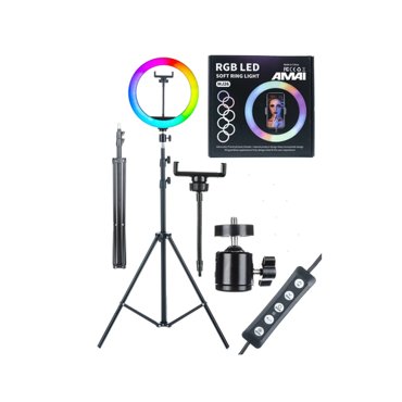 Светодиодная кольцевая лампа RGB 26 многоцветная селфи лампа лампа для ресниц 1490₽
