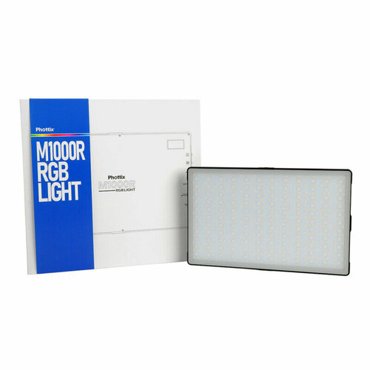 Светодиодный осветитель RGB панель 24Вт 3200-5600К с аккумулятором Phottix 81439 M1000R RGB Light LED Panel 33610₽