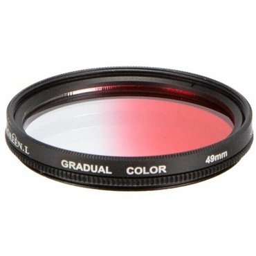 Светофильтр Green-L градиентный красный gradual color red - 49mm 750₽