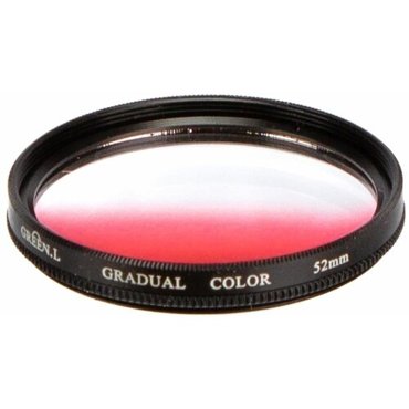 Светофильтр Green-L градиентный красный gradual color red - 52mm 1110₽