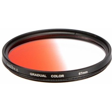 Светофильтр Green-L градиентный красный gradual color red - 67mm 1230₽