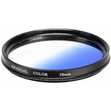 Светофильтр Green-L градиентный небесно-голубой gradual color blue - 58mm 1110₽