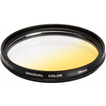 Светофильтр Green-L градиентный желтый gradual color yellow - 58mm 1110₽