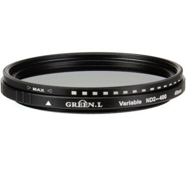 Светофильтр Green-L ND 2-400 Variable - 49 mm 2070₽