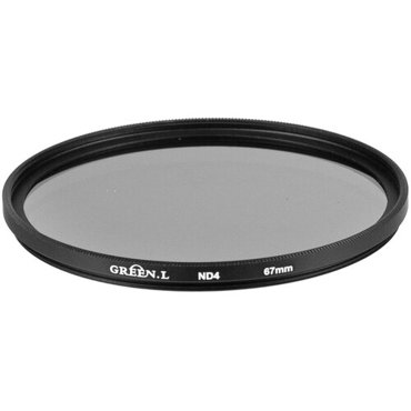 Светофильтр Green-L ND 4 - 67mm 1230₽