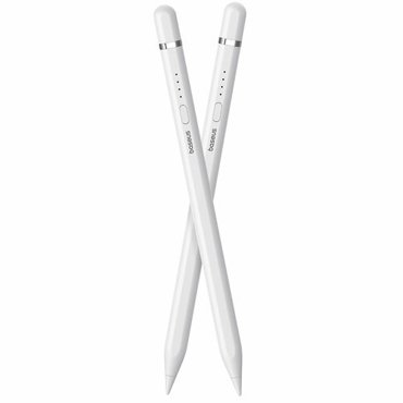 Стилус Baseus Smooth Writing 2 Series Plug-Type Stylus iP Active Version с кабелем USB-A-Apple Lightning и активным наконечником Белый P80015806211-03 2724₽