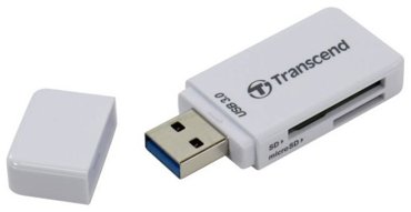 Кардридер Transcend RDF5 белый фото 2 934₽