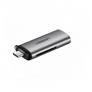 Картридер UGREEN USB-C 31 для карт памяти TF SD 50704 фото 2 1320₽