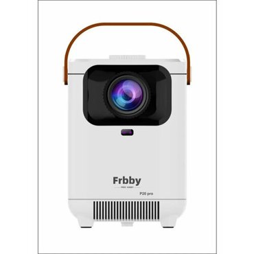 Портативный проектор Frbby P20 PRO 4K Wi-Fi мини проектор для домашнего кинотеатра белый 7650₽