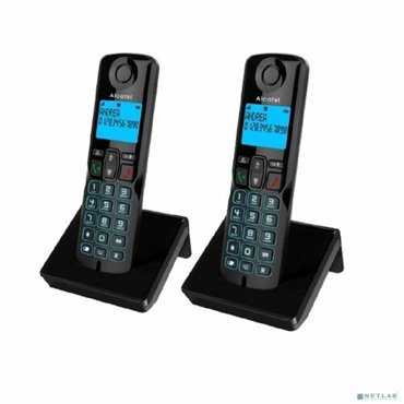 Alcatel Телефония ALCATEL S250 DUO RU BLACK Радиотелефон ATL1426120 Черный 6460₽