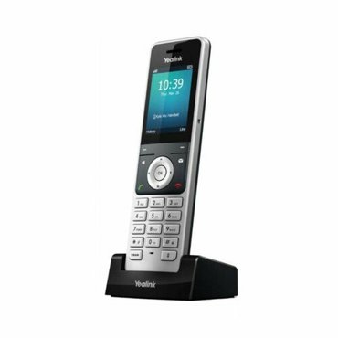 Дополнительная трубка Yealink Dect W56H серебристый для W52PW60PW41P 12620₽