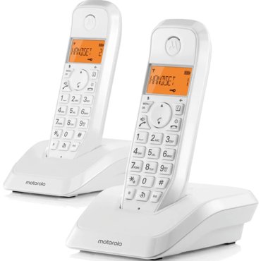 Радиотелефон Motorola S1202 White 107S1202WHITE 6740₽