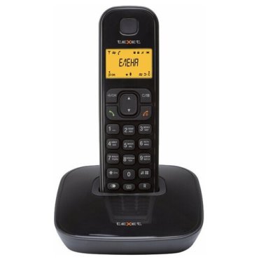 Радиотелефон teXet TX-D6705A черный 2799₽