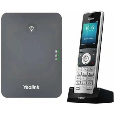 Yealink Телефон SIP Yealink W76P черный 23110₽