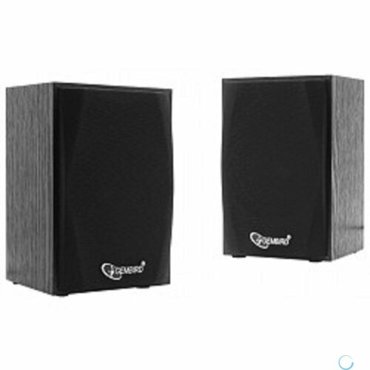 Акустич система 20 Gembird SPK-201 МДФ черный 2х25 Вт USB-питание 2700₽