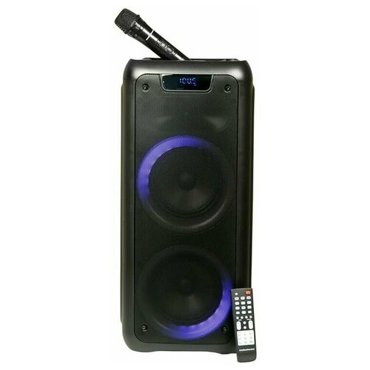 Акустическая колонка NAKATOMI GS-40 50WRMS Караоке беспроводной микрофон 9950₽