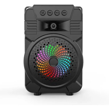 Беспроводная акустическая Bluetooth-колонка со светодиодной подсветкой 1100₽