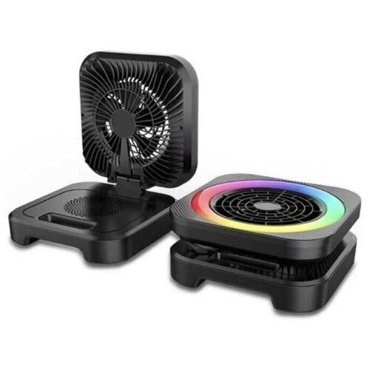Беспроводная колонка новинка 2023 HUD Колонка-вентилятор RGB-подсветкой Беспроводная колонка Колонка AUX Usb Bluetooth 3996₽