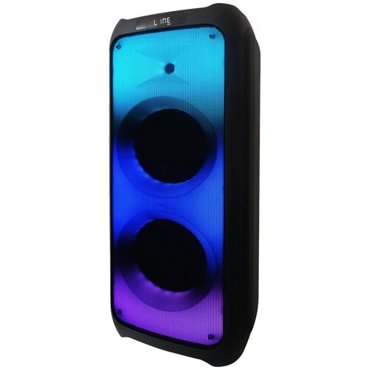 Беспроводная напольная колонка большая Bluetooth с LED подсветкой музыкальная акустическая система до 1200Вт 21788₽