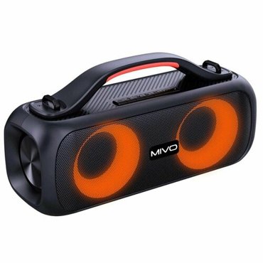 Беспроводная портативная колонка MIvo M14 с Bluetooth 51 FM-радио и RGB подсветкой 3450₽