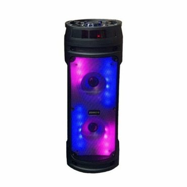 Беспроводная портативная колонка ZQS6210W караоке с микрофоном FM- тюнером и оригинальной подсветкой Usb Aux 4999₽