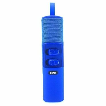 Беспроводные колонки с наушниками Benef BF228 - синий 1034₽