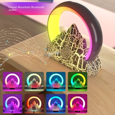 Bluetooth Аудио Бокс с Атмосферным Светильником 2024 Sunrise Flaming Mountain 3354₽