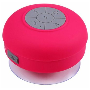 Bluetooth колонка на присоске Цвет розовый 499₽