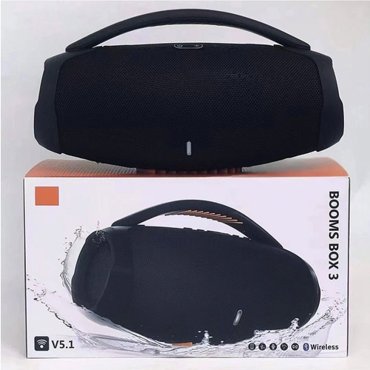 BOOMBOX 3 большая портативная колонка блютуз музыкальная акустика с встроенным Bluetooth-модулем 3751₽