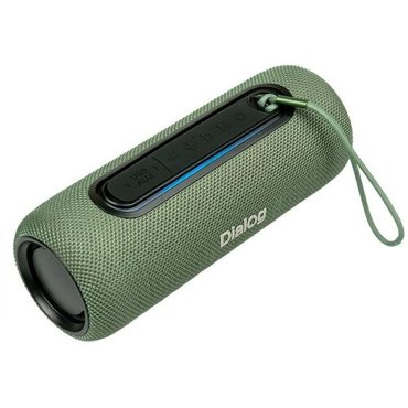 Dialog Progressive AP-11 GREEN - акуст колонка-труба 10 12W RMS Bluetooth FMUSB reader 3775₽